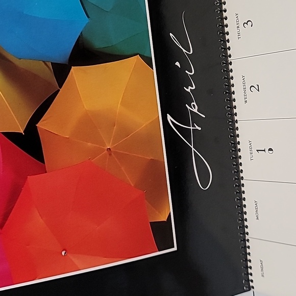 Vintage 1986 Hallmark Rainbows Calendar Preloved - Picture 10 of 10